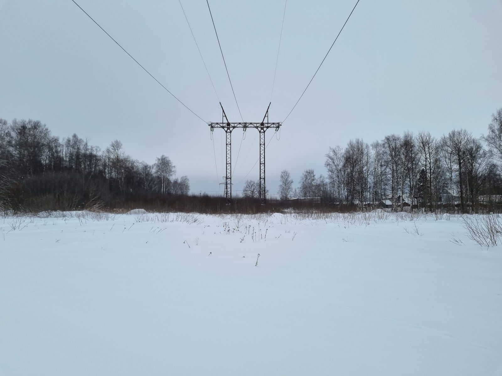 Пересекаем ЛЭП