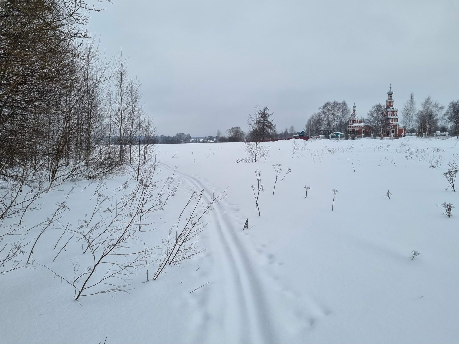 Поворот налево